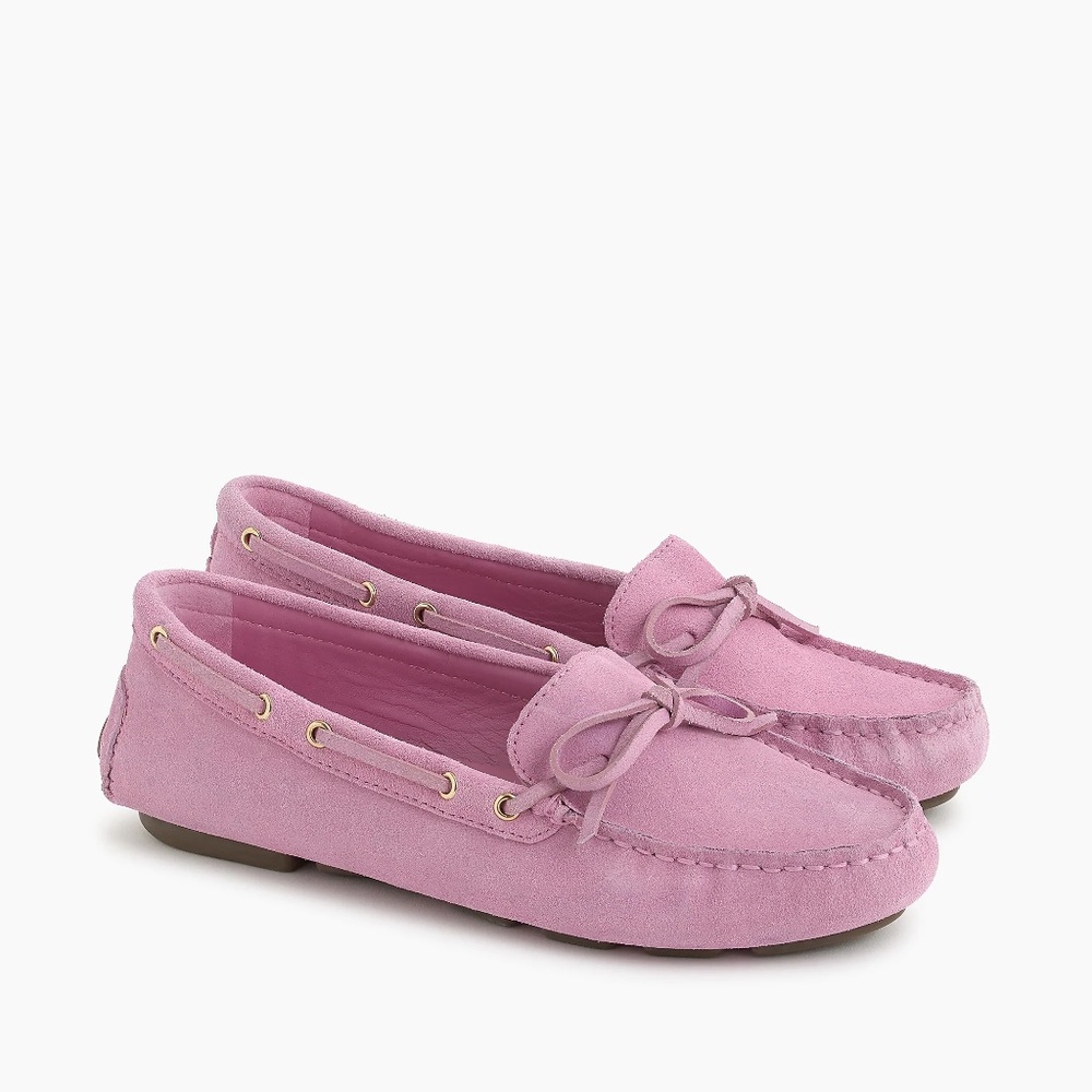 J. Crew Women's NIB Driving Moccasin Loafer in Suede